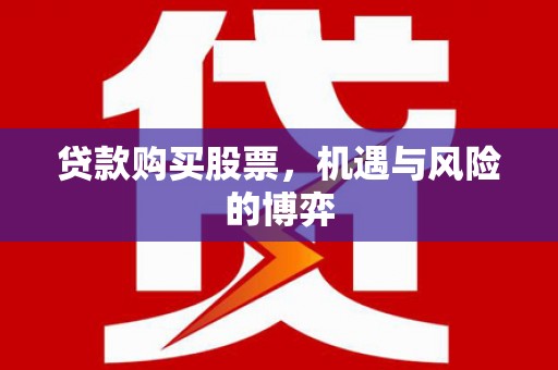 定兴贷款购买股票，机遇与风险的博弈