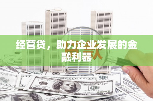 定兴经营贷，助力企业发展的金融利器
