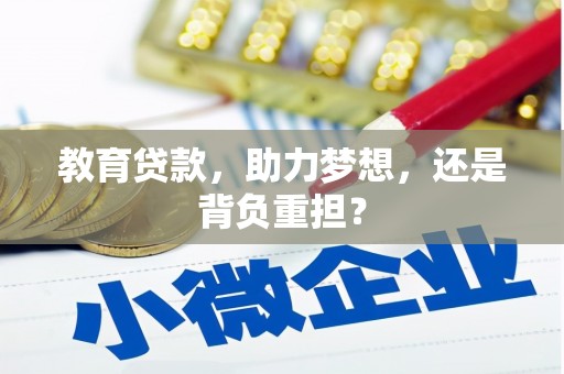 定兴教育贷款，助力梦想，还是背负重担？