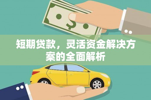 定兴短期贷款，灵活资金解决方案的全面解析