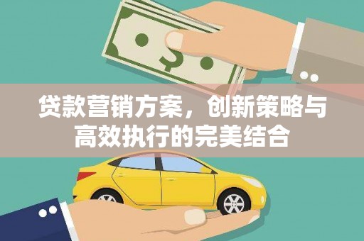 定兴贷款营销方案，创新策略与高效执行的完美结合