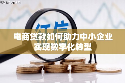 定兴电商贷款如何助力中小企业实现数字化转型
