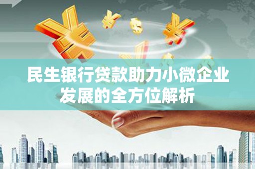 定兴民生银行贷款助力小微企业发展的全方位解析