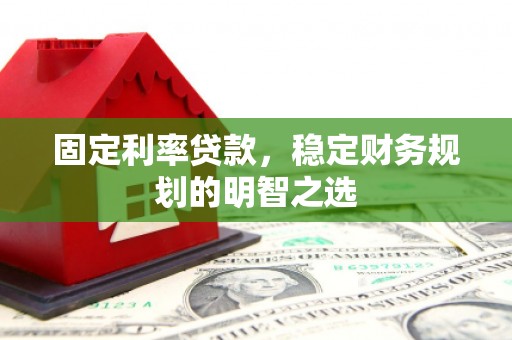 定兴固定利率贷款，稳定财务规划的明智之选