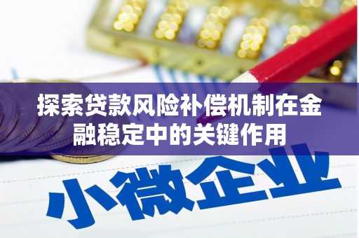 定兴探索贷款风险补偿机制在金融稳定中的关键作用