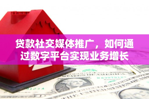 定兴贷款社交媒体推广，如何通过数字平台实现业务增长