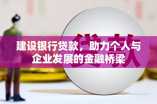 定兴建设银行贷款，助力个人与企业发展的金融桥梁