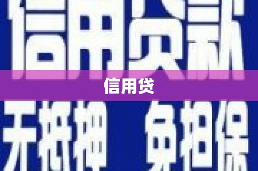 定兴信用贷