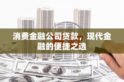 定兴消费金融公司贷款，现代金融的便捷之选