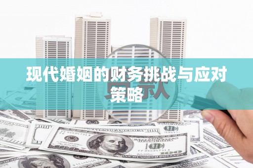 定兴现代婚姻的财务挑战与应对策略