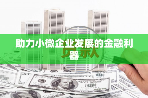 定兴助力小微企业发展的金融利器